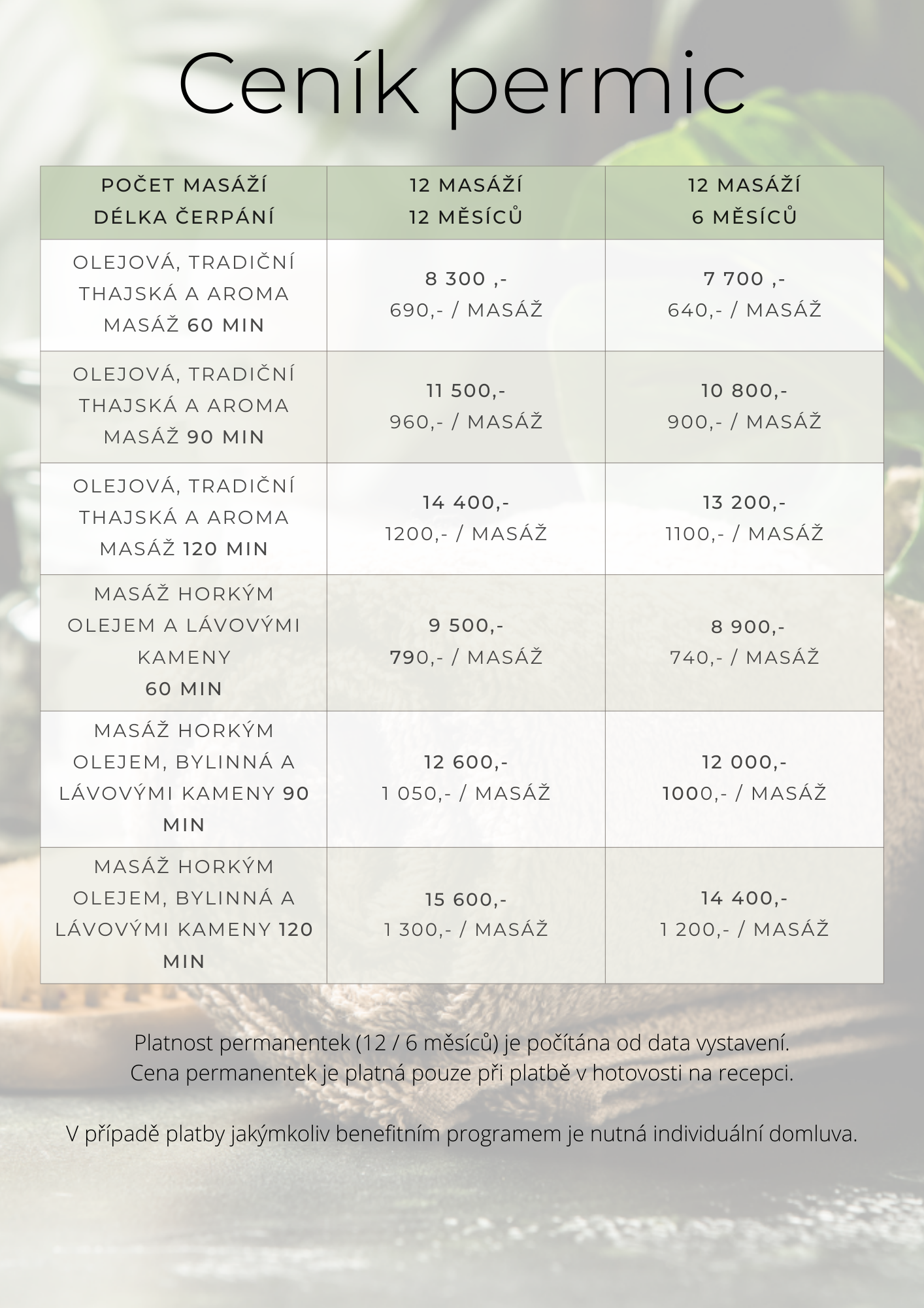 Cream Minimalist Price List_1